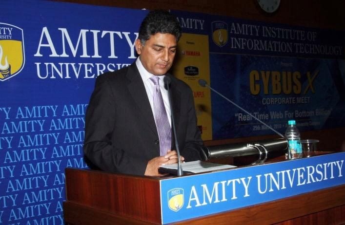 Speaking at Amity University