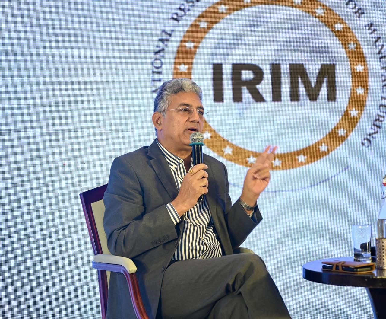In conversation at an IRIM event