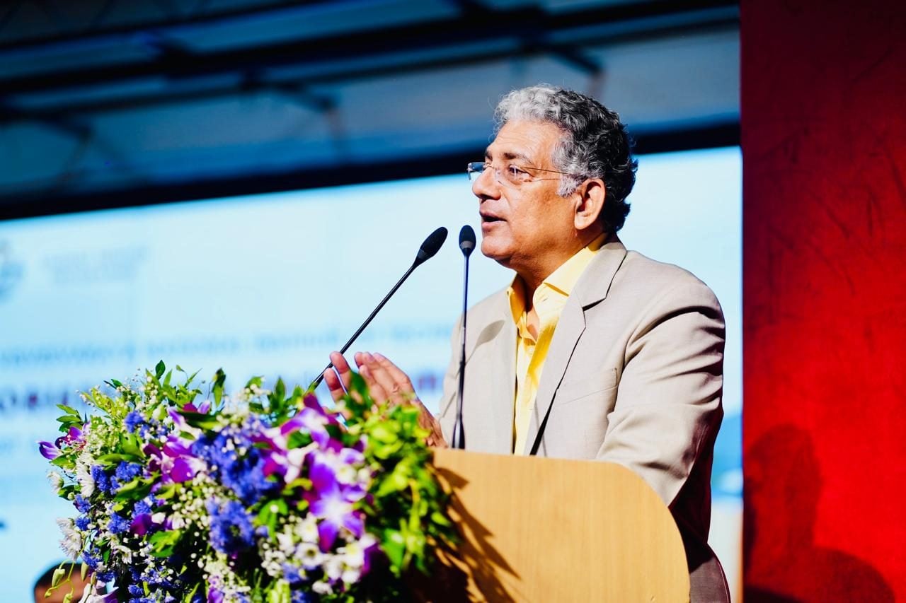 Addressing students at the VNIT Nagpur orientation programme