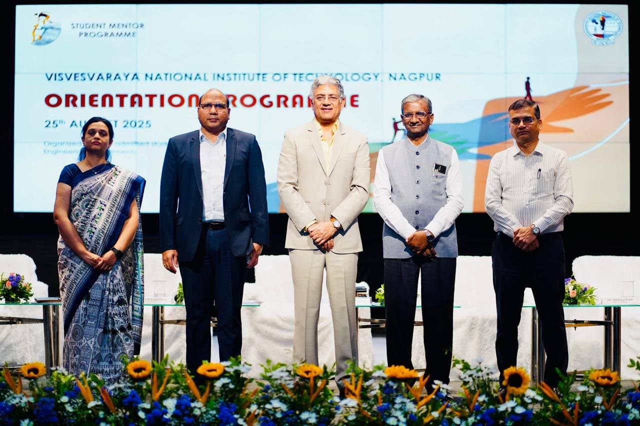 VNIT Nagpur, student orientation programme, August 2025